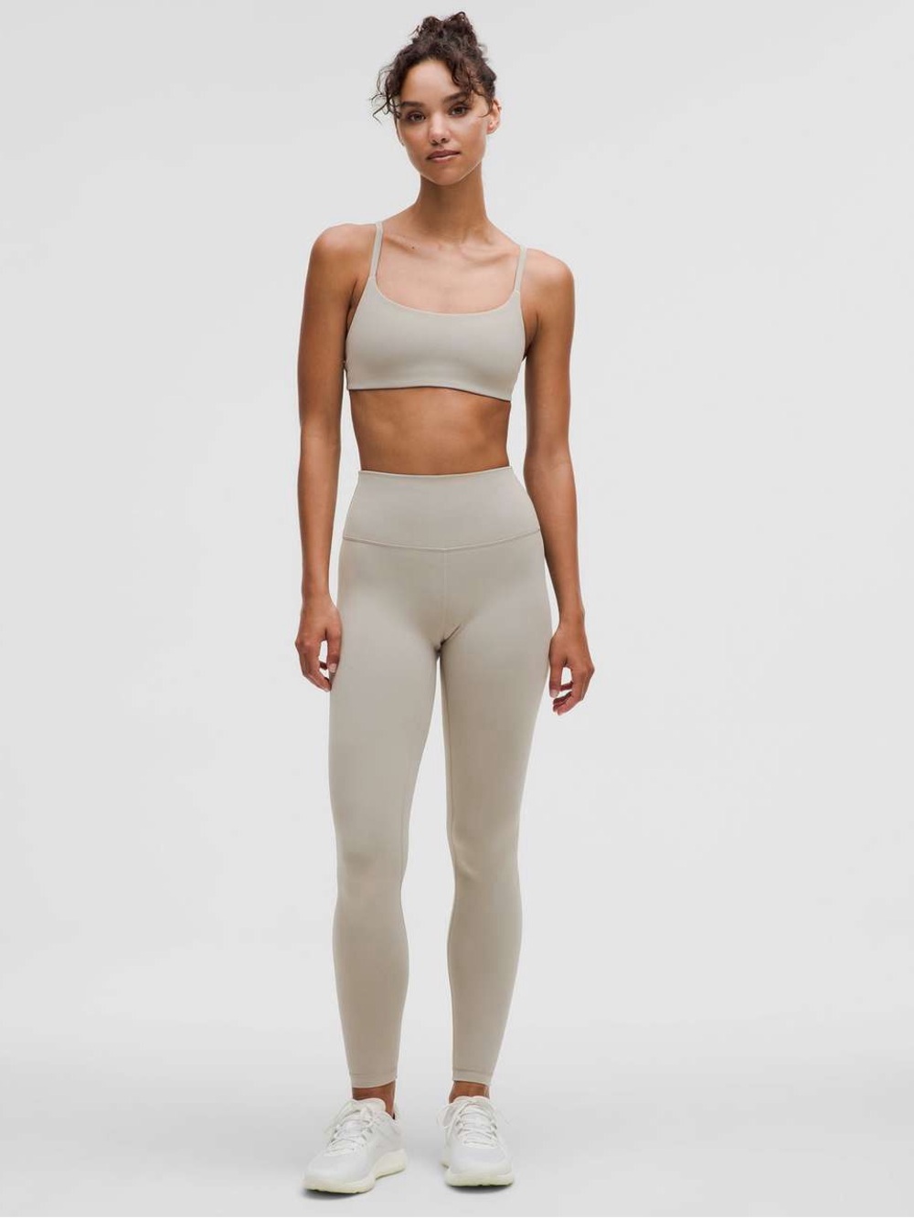156. Lululemon Wunder Train High-Rise Tight 28" Legging Riverstone